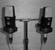 True Stereo AKG microphones